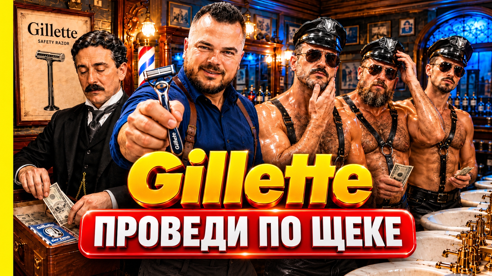 Gillette – Король грязной рекламы